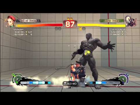 shimolen [cammy] vs Id POONGKO [Seth] SSF4 Arcade Edition