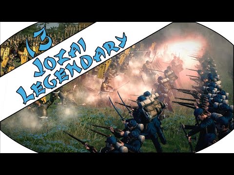 INSANELY WELL FOUGHT BATTLE - Jozai (Legendary) - Total War: Shogun 2 - Fall of the Samurai - Ep.13!