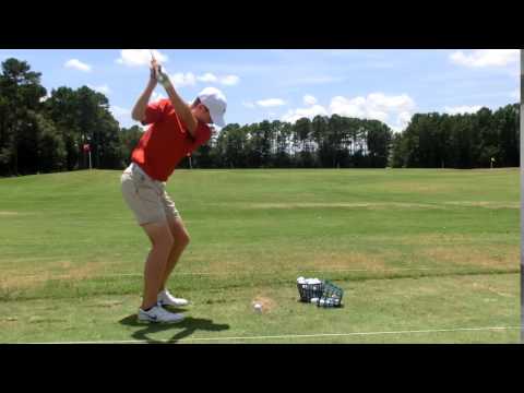 Connor Moore Golf Swing - 8 iron DTL