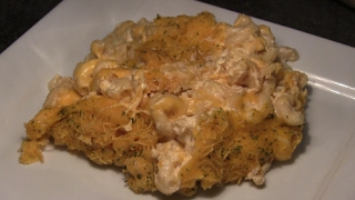 Easy Cheesy Creamy Baked Macaroni & Cheese: Stouffer's Style Baked Mac n Cheese Recipe