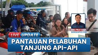 Antrean Membeludak di Pelabuhan Tanjungkalian Mentok, 1.030 Pemudik Tinggalkan Bangka Menuju Sumsel