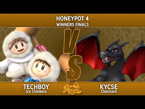Honeypot 4 Winners Finals  - Techboy (Ice Climbers) Vs. Kycse (Charizard)