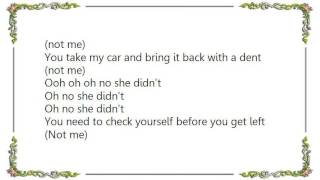 Isyss - Oh No She Didn't Lyrics