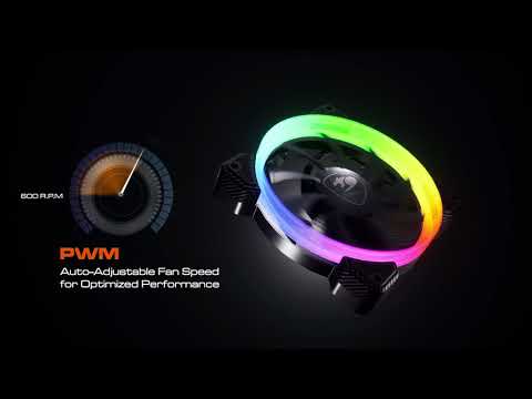 COUGAR VORTEX RGB HPB 120 PWM HDB COOLING KIT