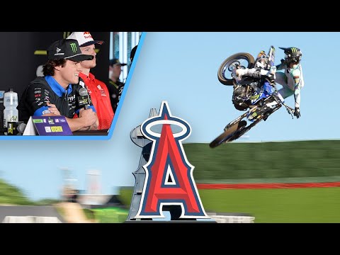 Pressetag zum ersten Lauf des Anaheim Supercross!