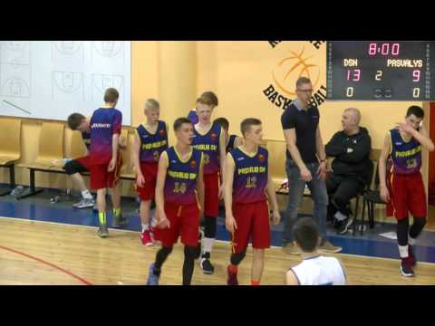 BBBL U-15 SUPERFINALS / 28.04 - 30.04 / Riga, Latvia / Pasvalys SM (LIT) vs. DSN (LAT)