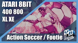 Atari 8bit Archeology: The Top Action Arcade Soccer / Footie / Futbol Games