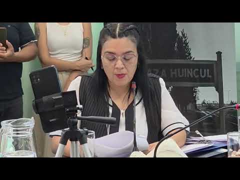 La Voz TV: sesión del Concejo Deliberante de Plaza Huincul