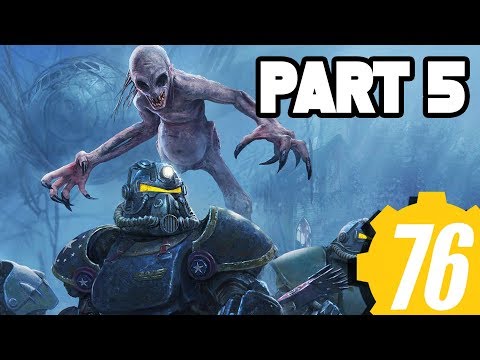 Fallout 76 Walkthrough Gameplay Part 5 - WILD SUPER MUTANTS + FULL GAME (Xbox One X Fallout 76)