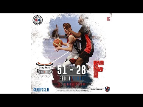 London Elite ve Waltham Forest Flames (CBL U12 Boys 2021/22 Game Highlights)