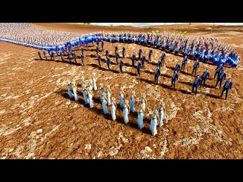 20 JOHN WICK, 50 CLEOPATRAS & 5000 LASER KNIGHTS vs 1,000,000 EVILS Ultimate Epic Battle Simulator 2