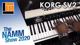 L&M @ NAMM 2020: Korg SV2 Stage Vintage Piano