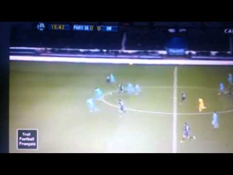 LUCAS MOURA TRAVERSE TOUT LE TERRAIN / PSG-OM