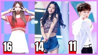 Meet Youngest Kpop Idols 16-11 Years Old