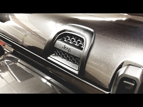 Mopar Cold Air Intake Jeep JL part 2: Cutting hood vent