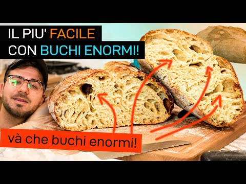 EASY BREAD! The SIMPLEST OF ALL! Homemade without any equipment.