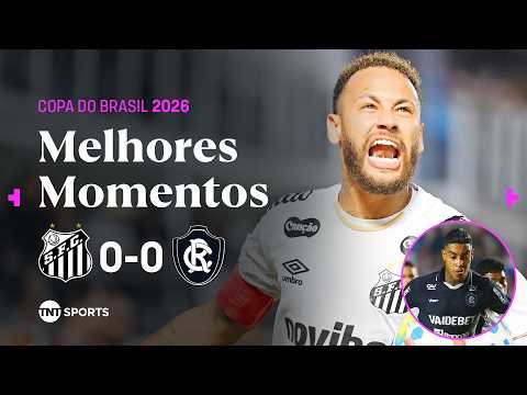 MUITAS BOLAS NA TRAVE, NEYMAR EM CAMPO E NADA DE GOL! I SANTOS 0 X 0 REMO