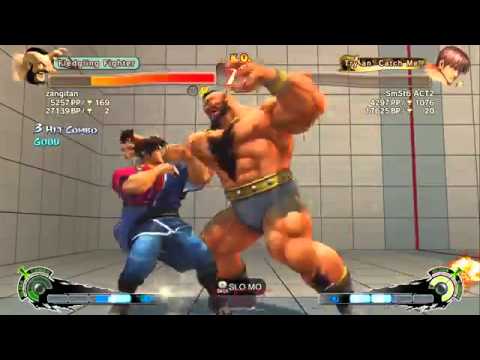 zangitan (Zangeif) Vs SmSt6 ACT2 (Guy) SSF4 AE 2012 Match Video 1080p HD Super Street Fighter 43464