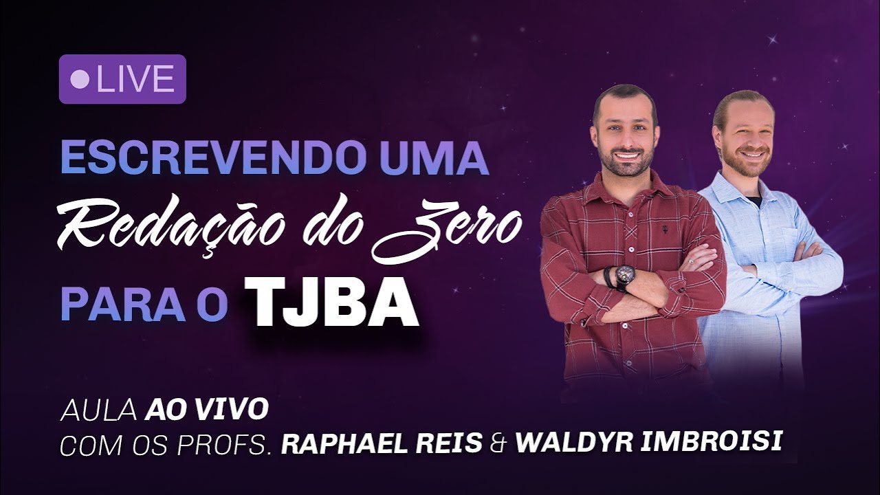 Redação do zero sobre Inteligência Artificial | Profs. Raphael Reis e Waldyr Imbroisi