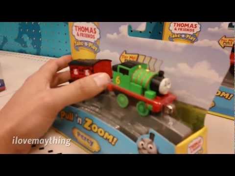 Thomas & Friends: Percy PULL N ZOOM (Take N Play) Oh & James too!