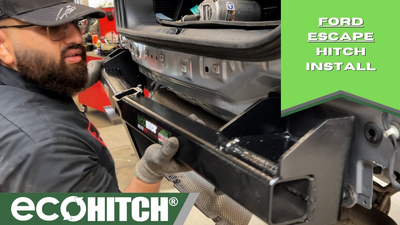 How to Install a Trailer Hitch on a 2022-2026 Ford Escape | EcoHitch® X6038S
