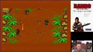 Retro Console Game (Rambo First Blood Part II - Sega Master System) Pickup & Play 26th April 2015