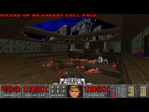 Doom Memento Mori (1995) D2ALL Full Game UV Max Speedrun 3:21:56 100% Kills 100% Secrets