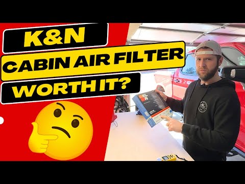 K&N Cabin Air Filter Replacement 2019-2025 Chevy Silverado