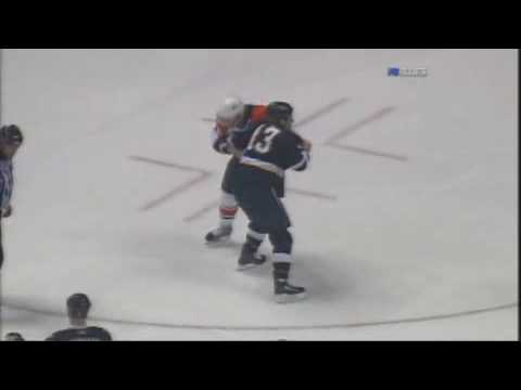 Mike Richards vs Dan Hinote Jan 31 2009