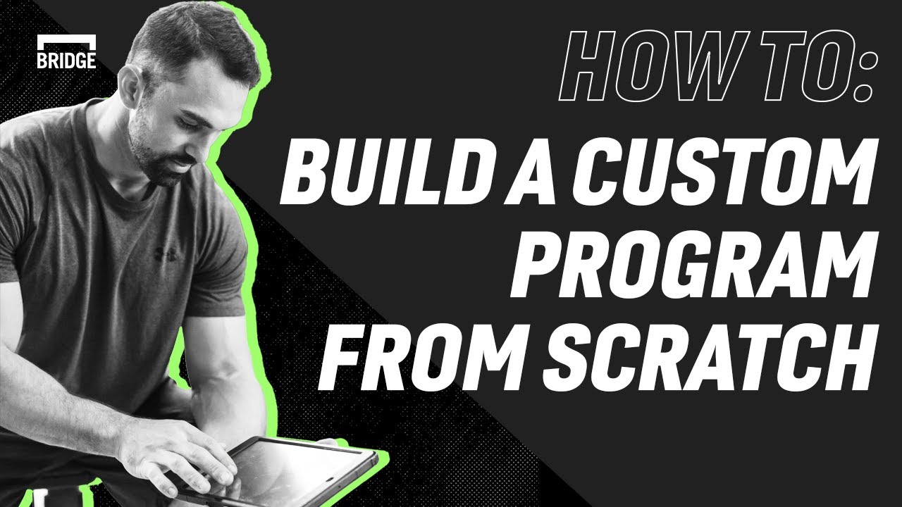 How to build a custom program from scratch