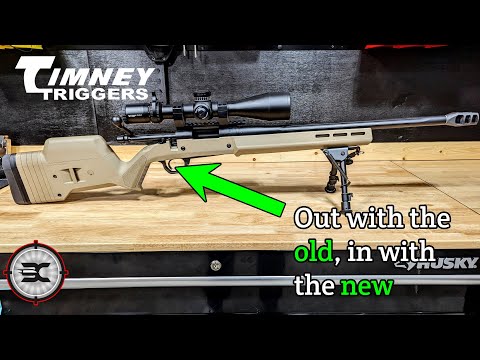 New @timneytriggers elite hunter trigger in my Remington 700 6.5 creedmoor