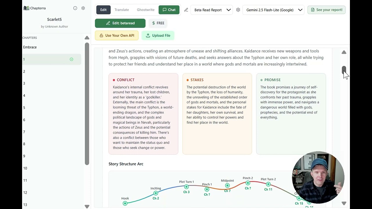 Free book editing and proofreading tool (grammar checker)