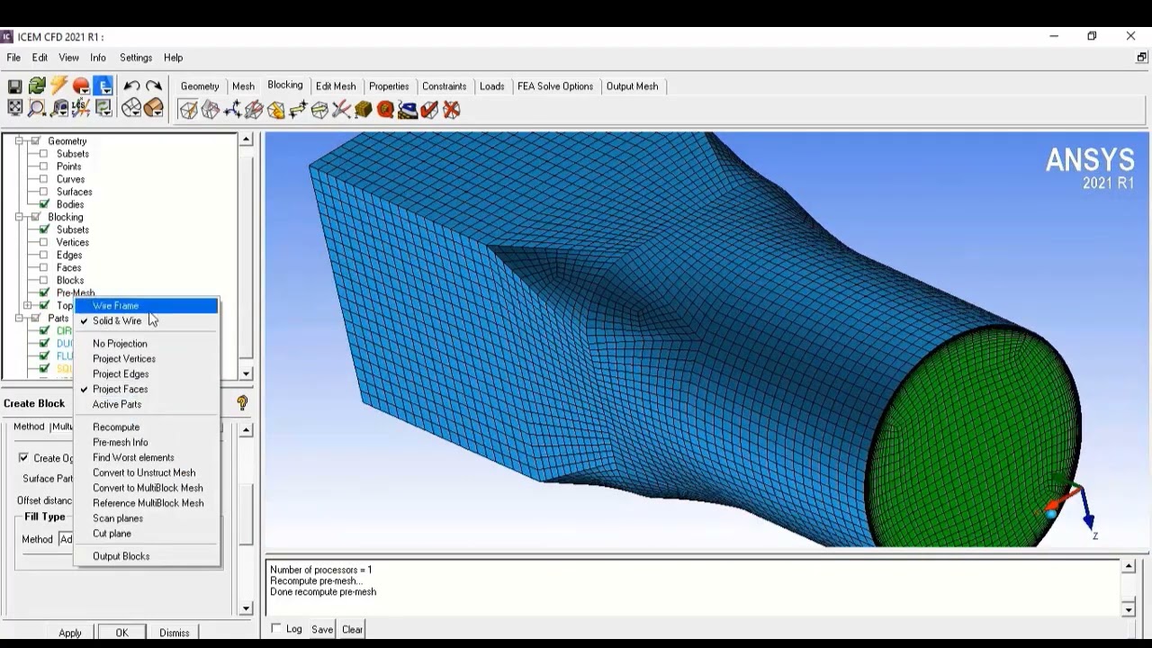 Ansys ICEM CFD Part 2