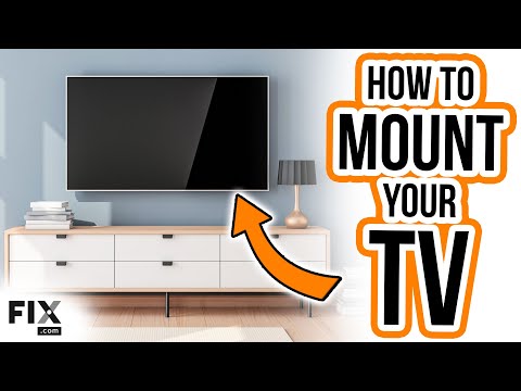 Home DIY: How to Mount a TV to the Wall | FIX.com