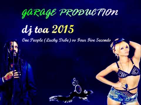 dj toa 2015 - One People (Lucky Dube) vs Four Five Seconds