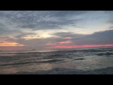 A beautiful evening is in Goa beach