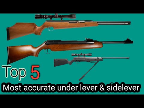 Top 5 most accurate under lever & side lever air rifles 2021 urdu hindi