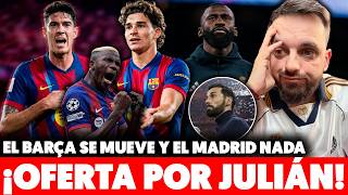 💥La OFERTA LÍMITE del BARÇA por JULIÁN ÁLVAREZ y ALTERNATIVAS… el MADRID NADA 😡 · ARBELOA A LA CALLE