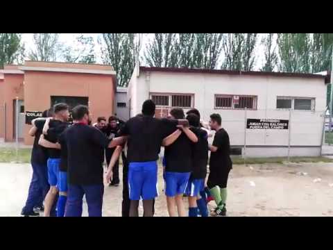 AD Complutense Juvenil A- Celebración de ascenso a categoría de Autonomica