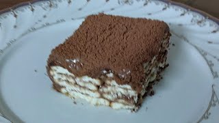 Nescafe Cake, no oven Quick & Easy// كيكة النسكافيه بدون فرن سهلة ولذيذة 😋