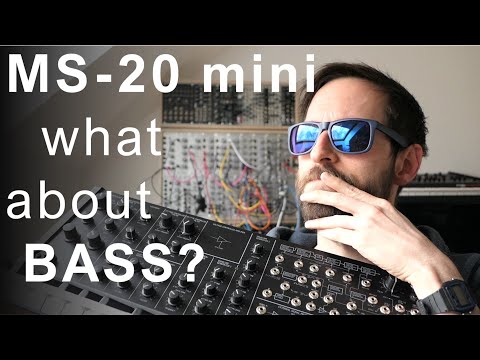 MS-20 mini ~ bass boost patches (with sound)