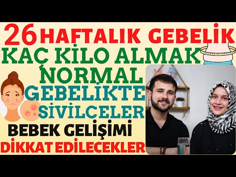 What Happens During 26 Weeks of Pregnancy? w / @Rabia ŞAHİN