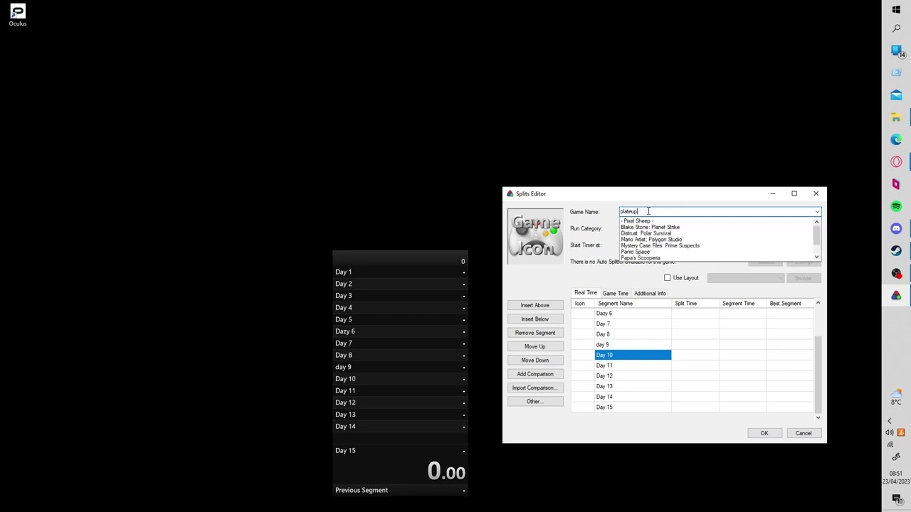 Plateup Livesplit + Server setup!
