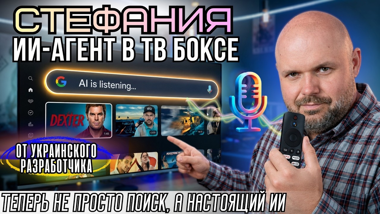 ИИ-АГЕНТ В ВАШЕМ ТВ БОКСЕ - НОВЫЙ УРОВЕНЬ ГОЛОСОВОГО ПОИСКА В ТВ БОКСАХ. ИИ СТ?
