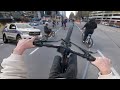 EBIKES TAKEOVER CITY HIGHWAYS