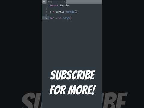How To Draw Using Python And Turtle Programming Python Tutorial Pythonturtle