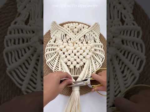 How to make macrame owl