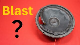 Speaker Blast 💥💣 #shorts #experiments