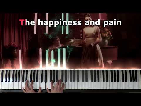I Can't Remember Love | Karaoke Lyrics Piano Accompaniment The Queen's Gambit