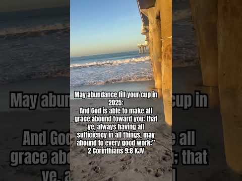 New year Blessings #2025 #short #prayer #shorts #shortsfeed #ocean #california #beach